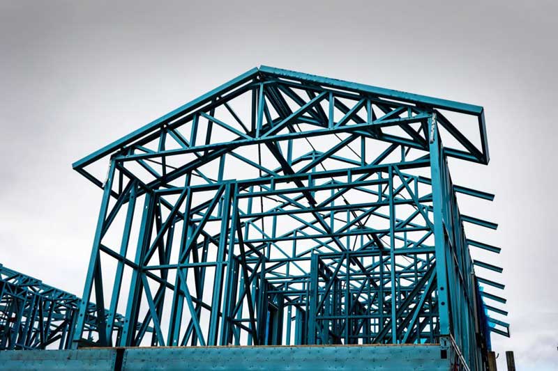 استفاده از تیرآهن در ساختمان سازی